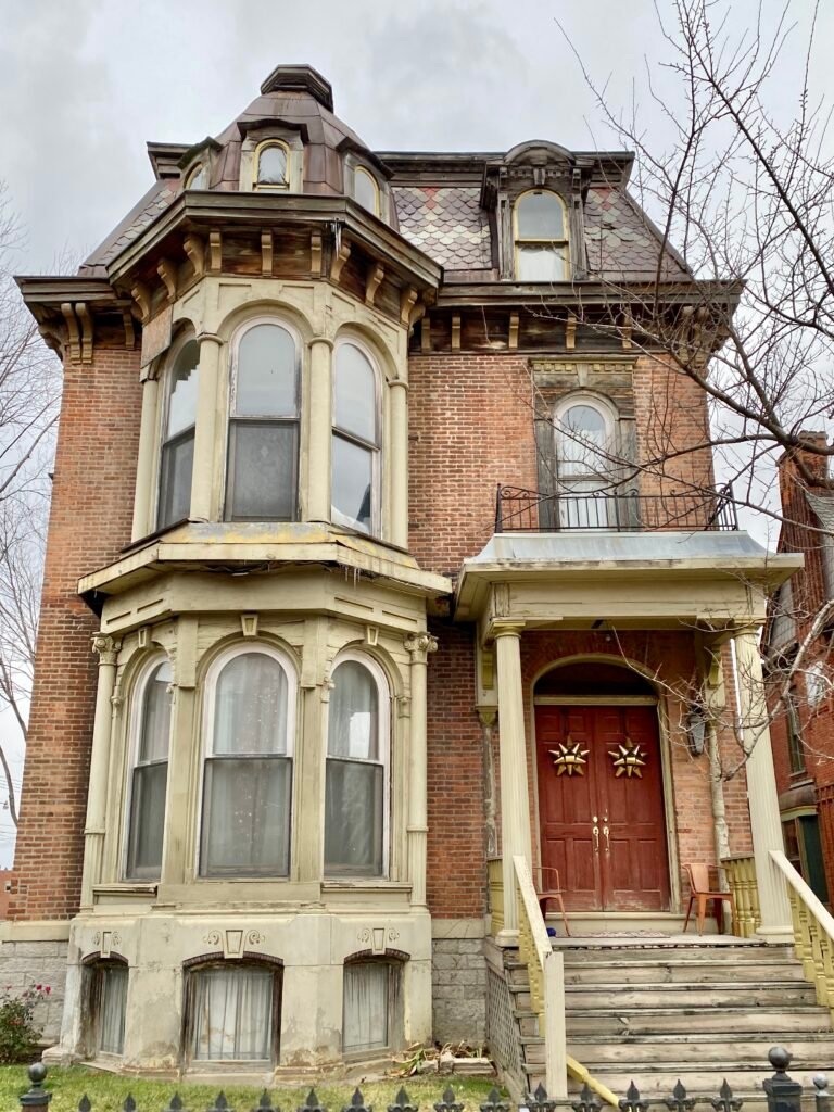 John P. Fiske House, Edmund Place, Brush Park, Midtown, Detroit, MI