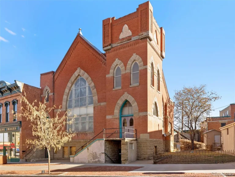 Historic 1902 Victorian Gothic Church Offers Endless Redevelopment Potential in Downtown Trinidad, Colorado